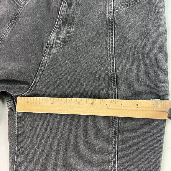 We The Free Jeans Women's 29x32* Florence High Rise Flare Black Denim Tag 30 - Picture 14 of 16